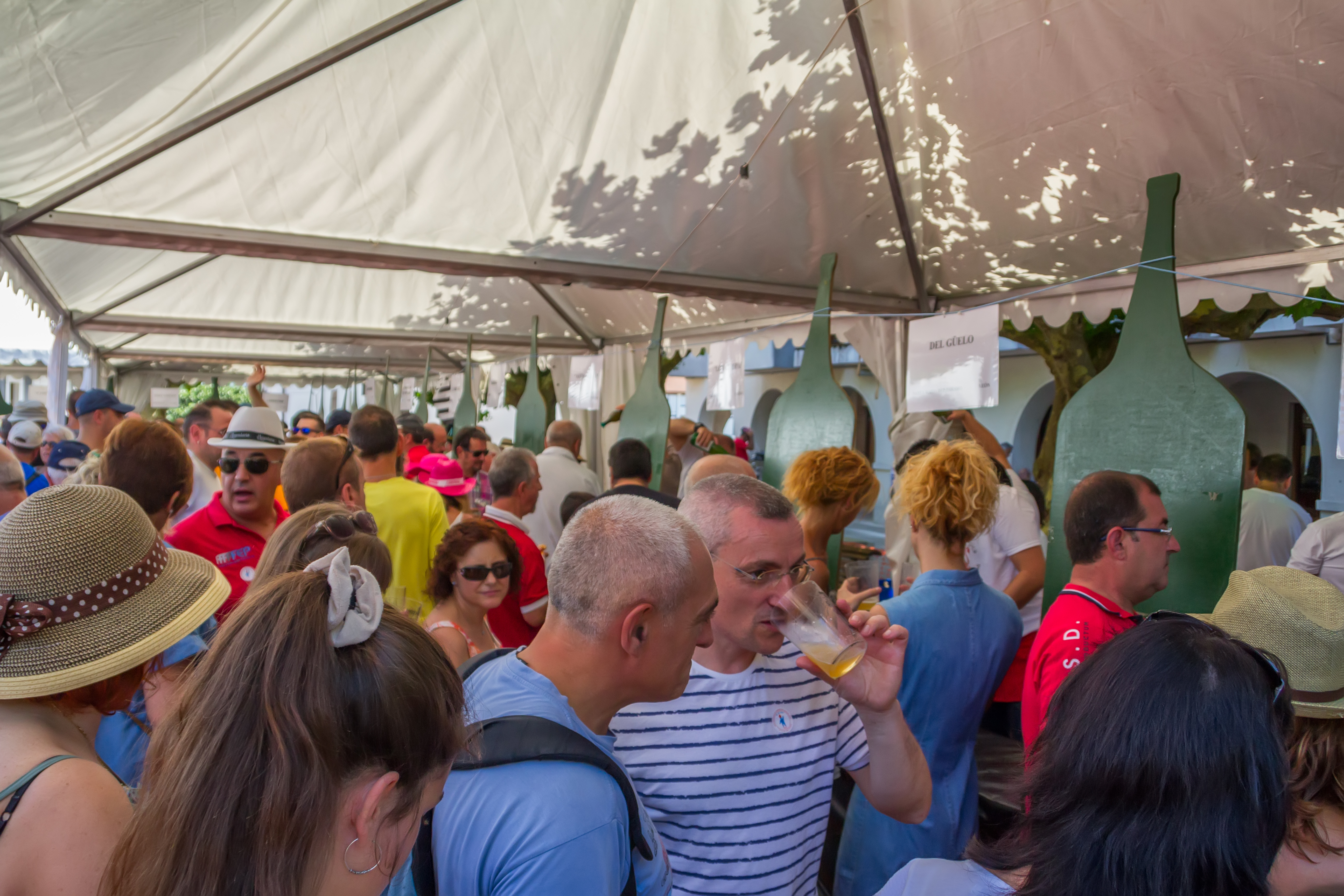 Degustación popular de sidra